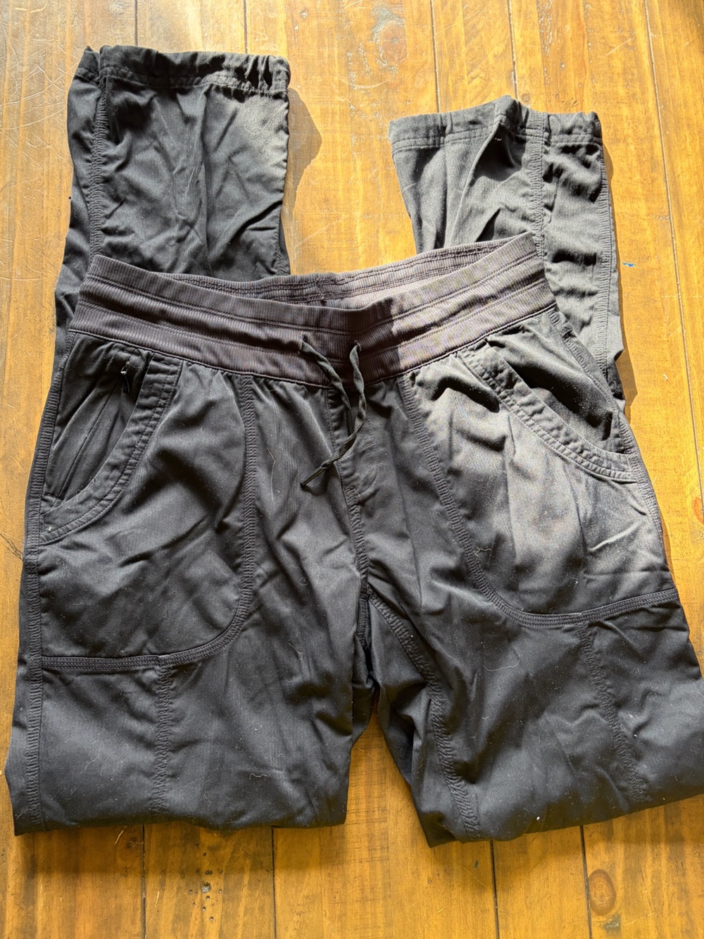 The North Face Black Performance Shorts with Logo Tag